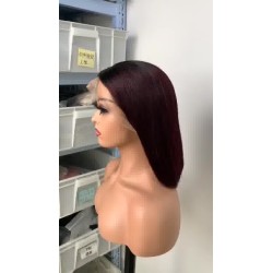 13*4 Full frontal wig 180% density