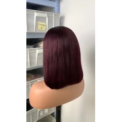 13*4 Full frontal wig 180% density